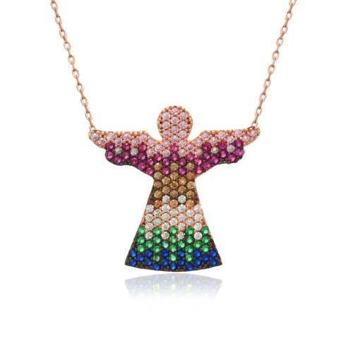 Brezilya Meleği Gümüş Kolye