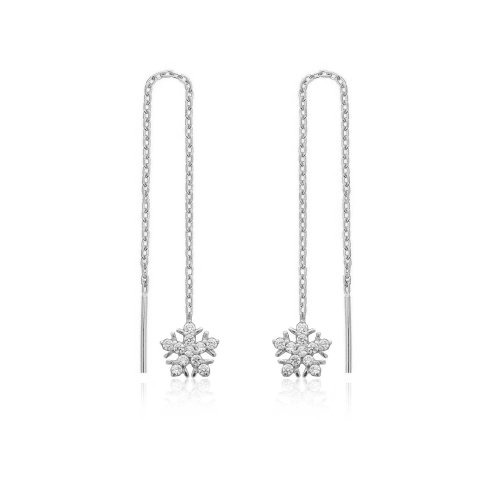 Sallanan Kartanesi Gümüş Küpe