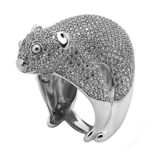 Kutup Ayısı Gümüş Yüzük