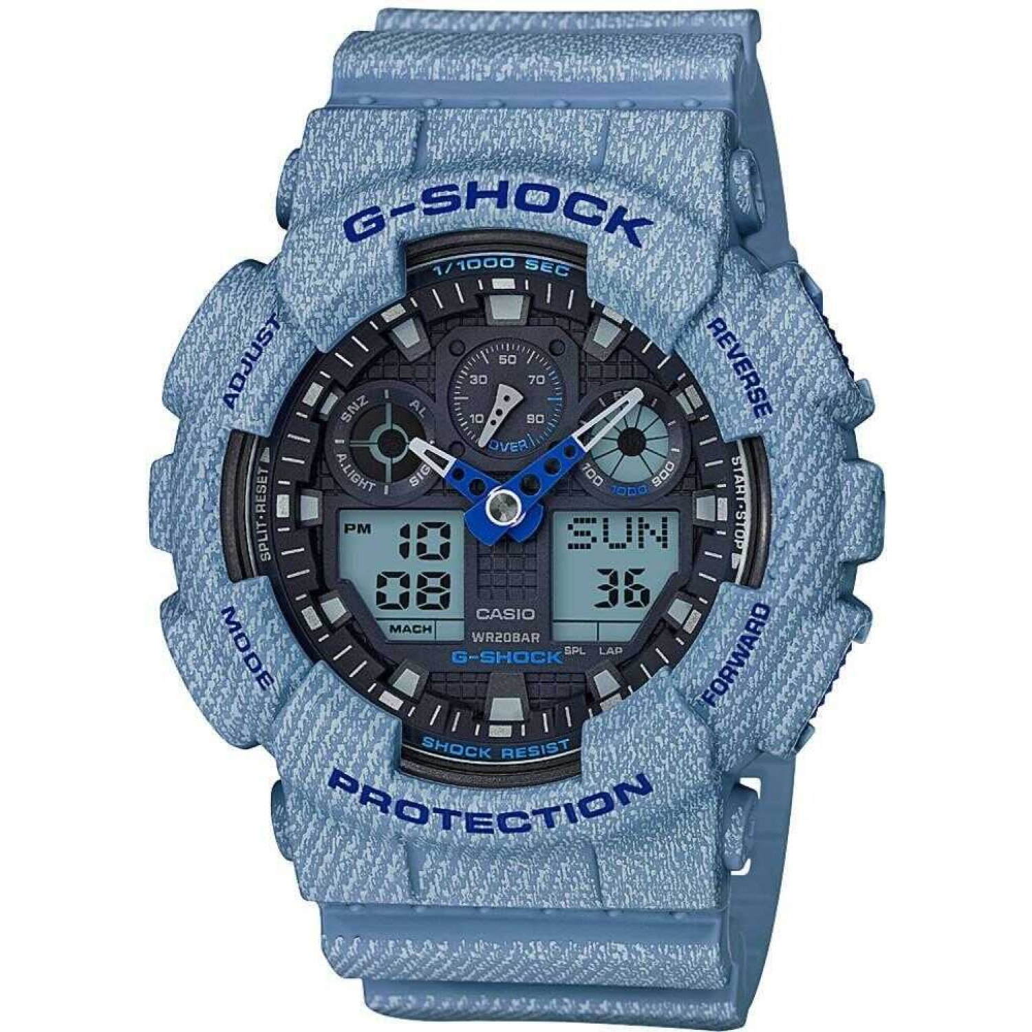 Casio G-Shock GA-100DE-2ADR Erkek Kol Saati