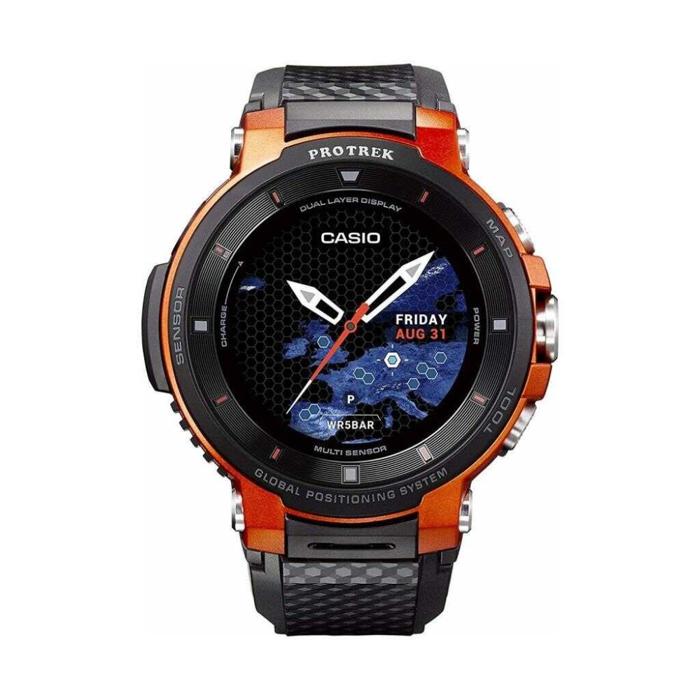 Casio Protrek WSD-F30-RGBAD Pro Trek Smart Erkek Kol Saati