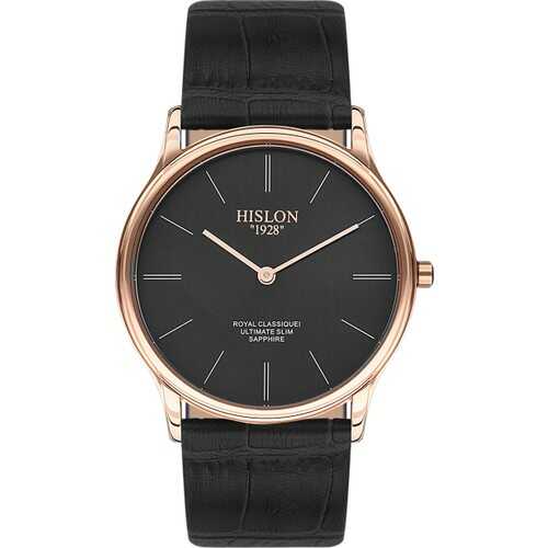 Hislon 3522-11221 Deri Kordon Erkek Kol Saati