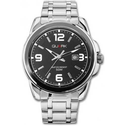 Quark Analog Çelik Kordon Qm1314D-1A Erkek Kol Saati