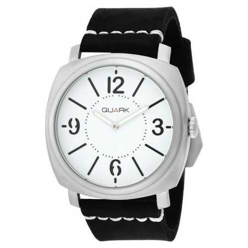 Quark Analog Deri Kordon Qc-101-7 Erkek Kol Saati