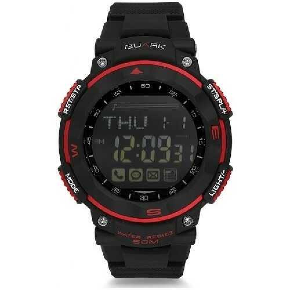 Quark Fonksiyonel Dijital Qu-14648-A Akıllı Kol Saati Smartwatch