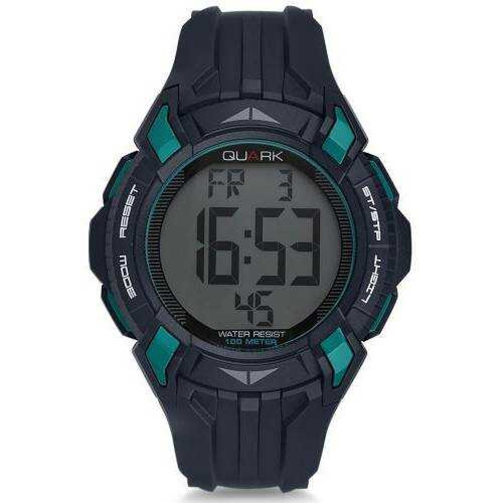 QUARK QU-16712-03 ALARMLI IŞIKLI DİJİTAL ERKEK KOL SAATİ